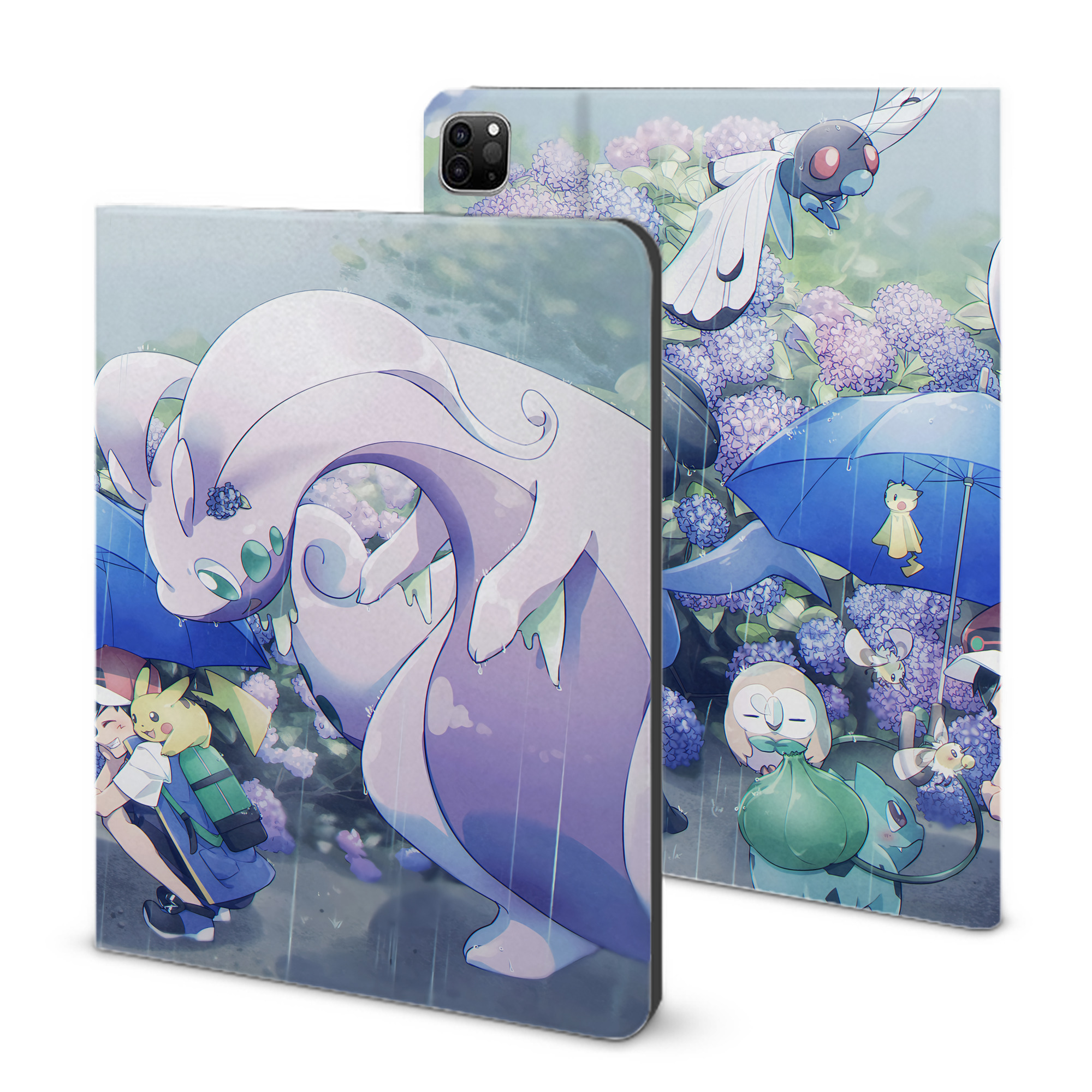 （画像用） ポケットモンスター Pokémon IPad ケース ブック型 PUレザー TPU 耐衝撃 軽量 薄型 ペン収納なし 全面保護 IPad 各モデル対応